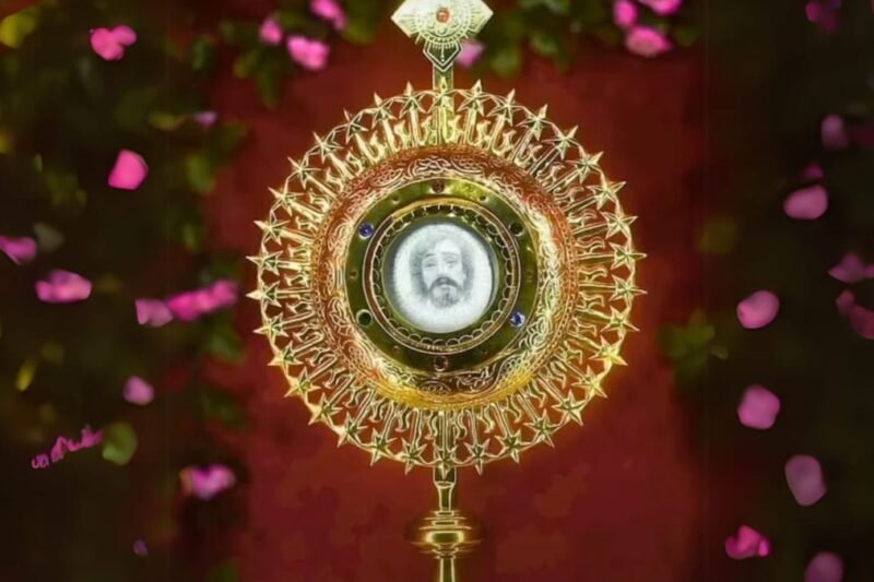 O rosto de Jesus apareceu em um anfitrião consagrado