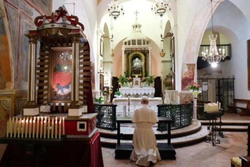 Papa Leão XIV Visita Histórico Santuário de Nossa Senhora das Graças de Mentorella
