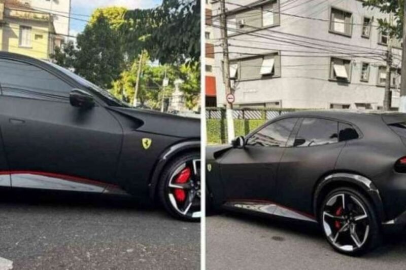 Por que a Ferrari Purosangue é o carro mais exclusivo da coleção milionária de Neymar
