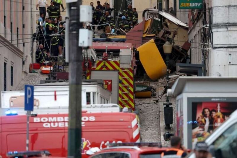 Portugal investiga acidente com bondinho do Elevador da Glória; não há brasileiros entre as vítimas