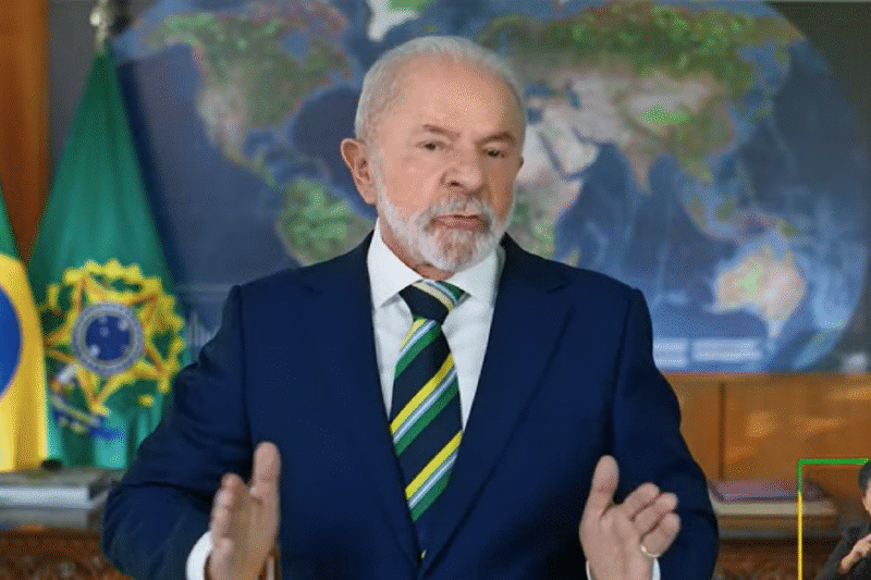 o pronunciamento de Lula na TV pelo 7 de setembro