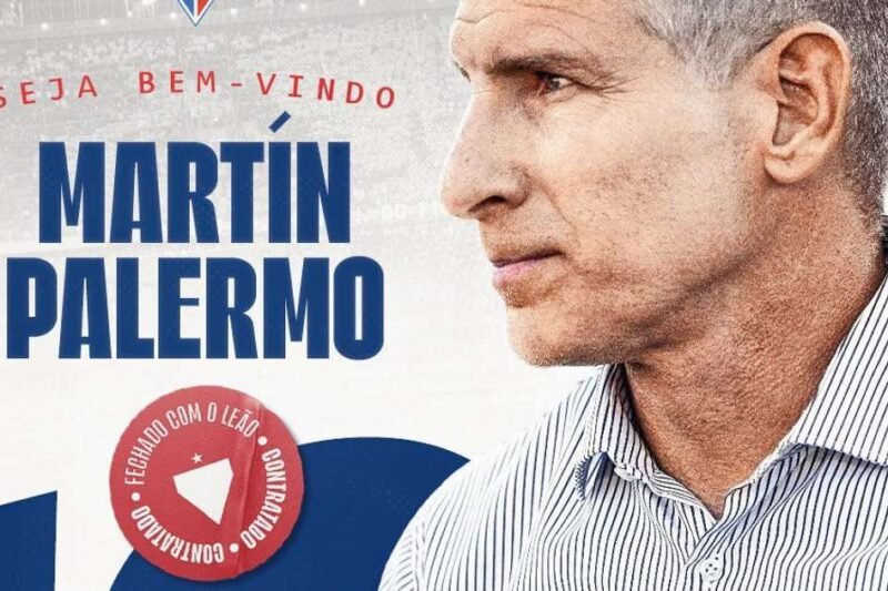 Fortaleza anuncia Martín Palermo como novo técnico
