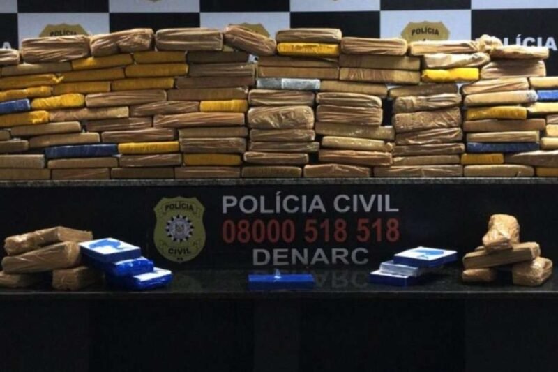 Polícia Civil intercepta carregamento de drogas com veículo furtado em Porto Alegre