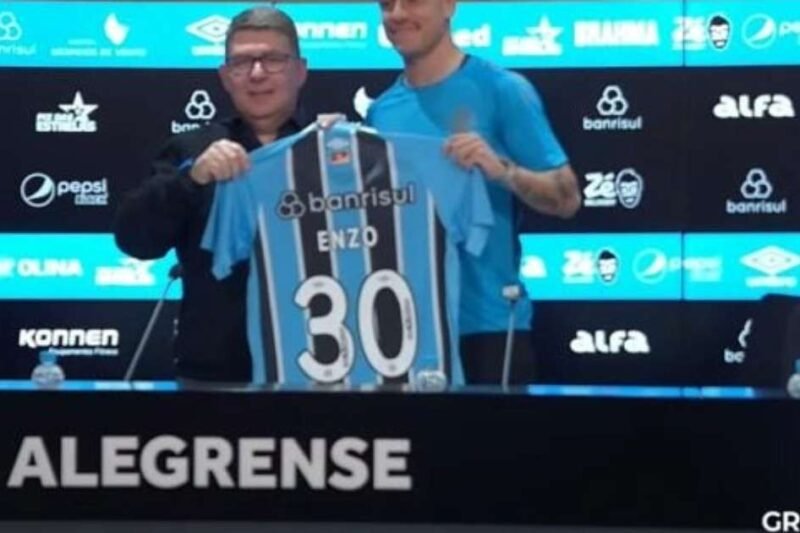 Enzo define Grêmio como chance irrecusável: ‘Oportunidade da minha vida’