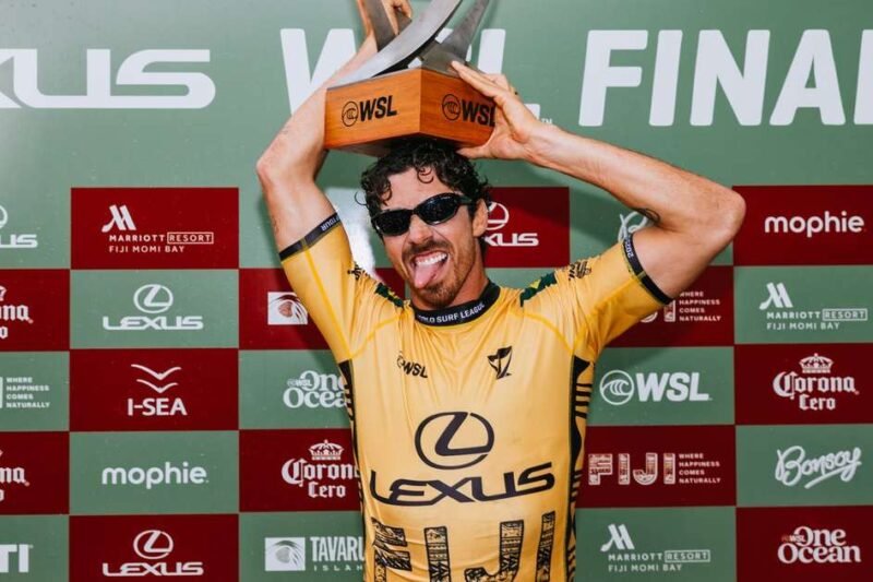 Yago Dora devolve o título mundial da WSL ao Brasil e amplia domínio da Brazilian Storm