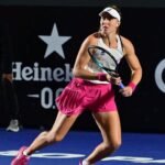 Bia Haddad em ação no SP Open